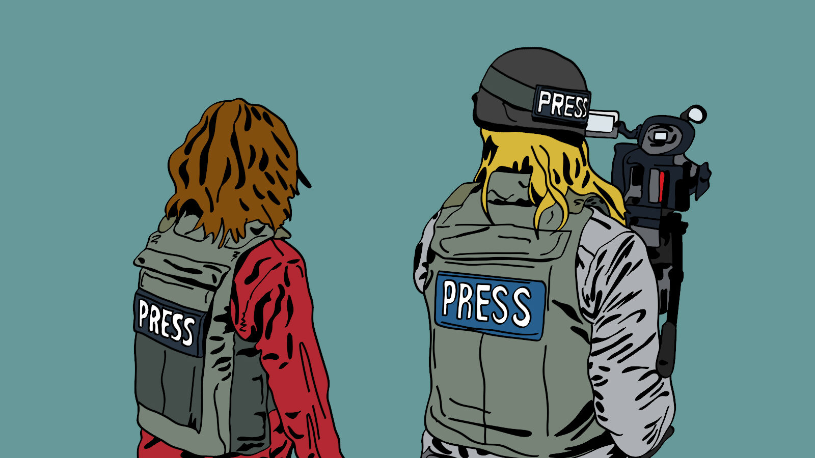 Журналісти на війні pressa